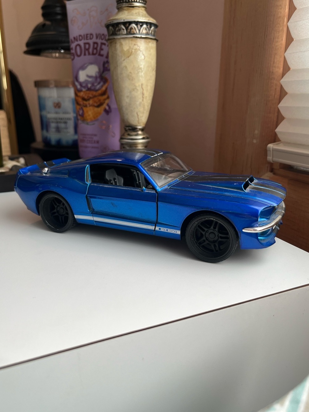 1baddride Ford Mustang Shelby GT500 diecast model car
